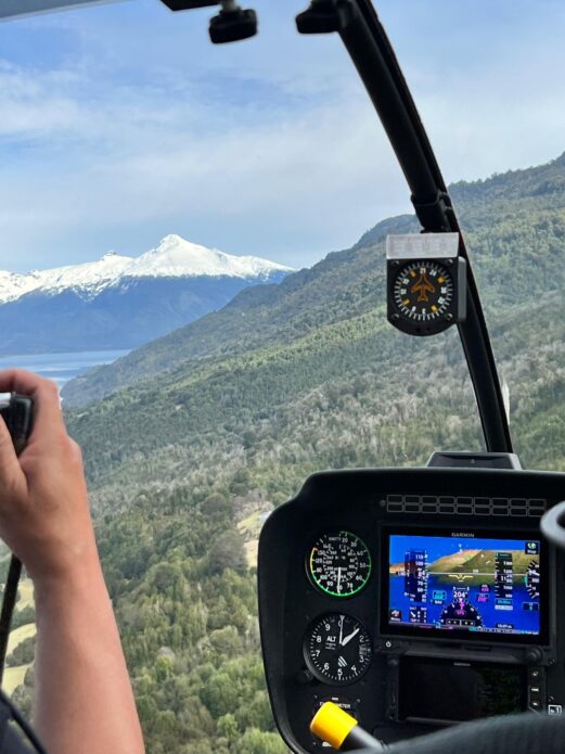 Paseo en helicóptero por el Lago Llanquihue